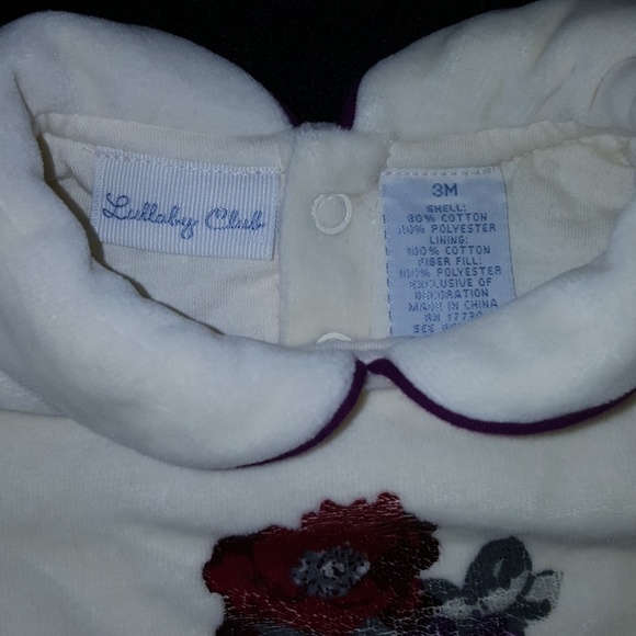 Lullaby Club 2 PC Thick Winter Flower Outfit - Picture 4 of 4